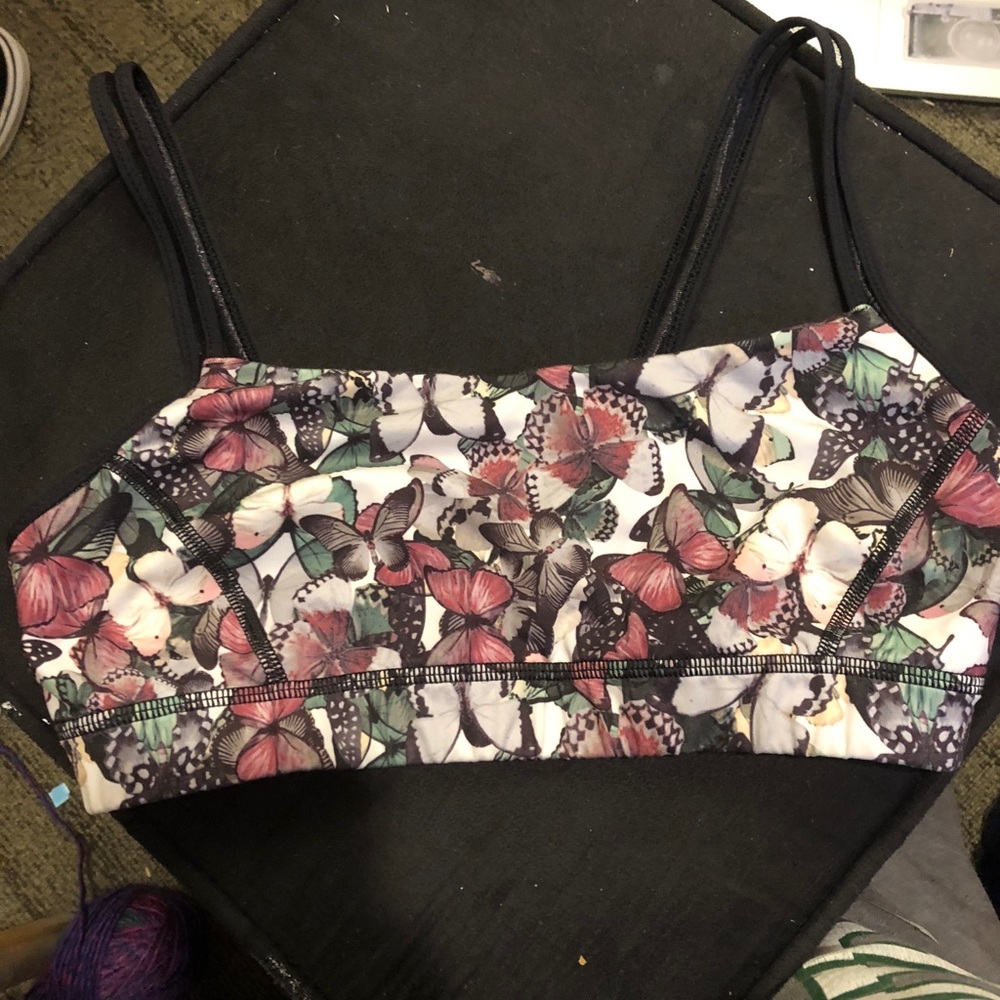 Butterfly LuLulemon Sports Bra